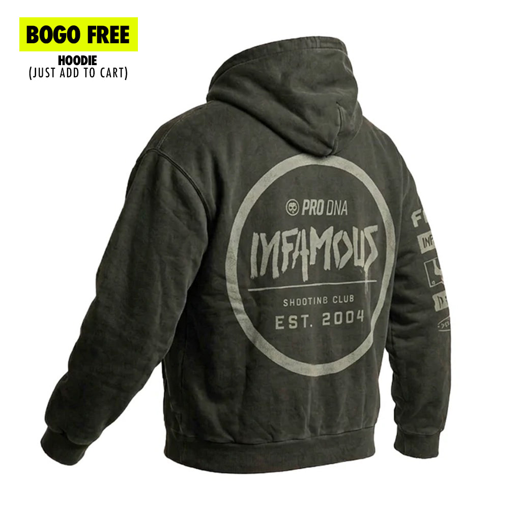 HERITAGE ZIP HOODIE - SAGE GREY WASH