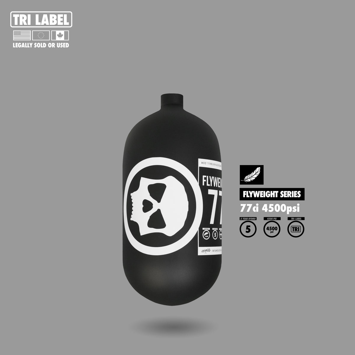 FLYWEIGHT TANK 77CI - CORE SKULL