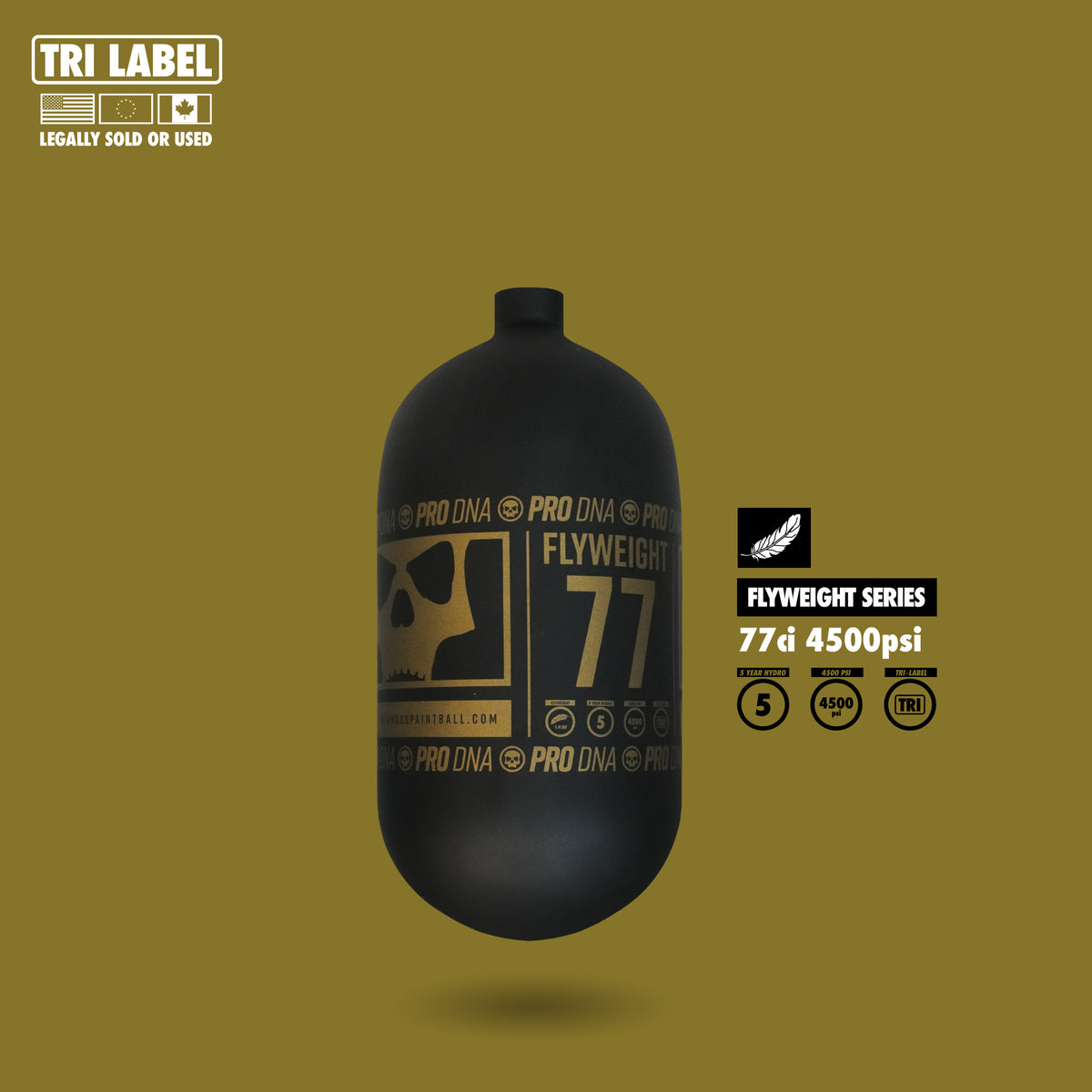 FLYWEIGHT TANK 77CI - RC SKULL