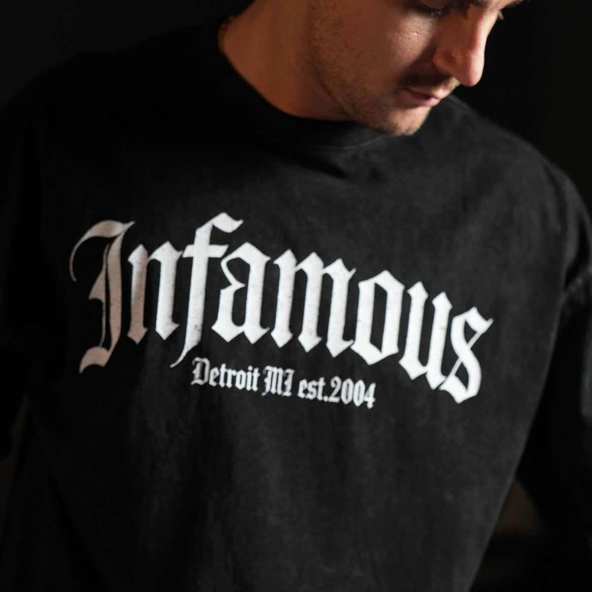 HERITAGE TEE - DETROIT 2004 / BLACK WASH