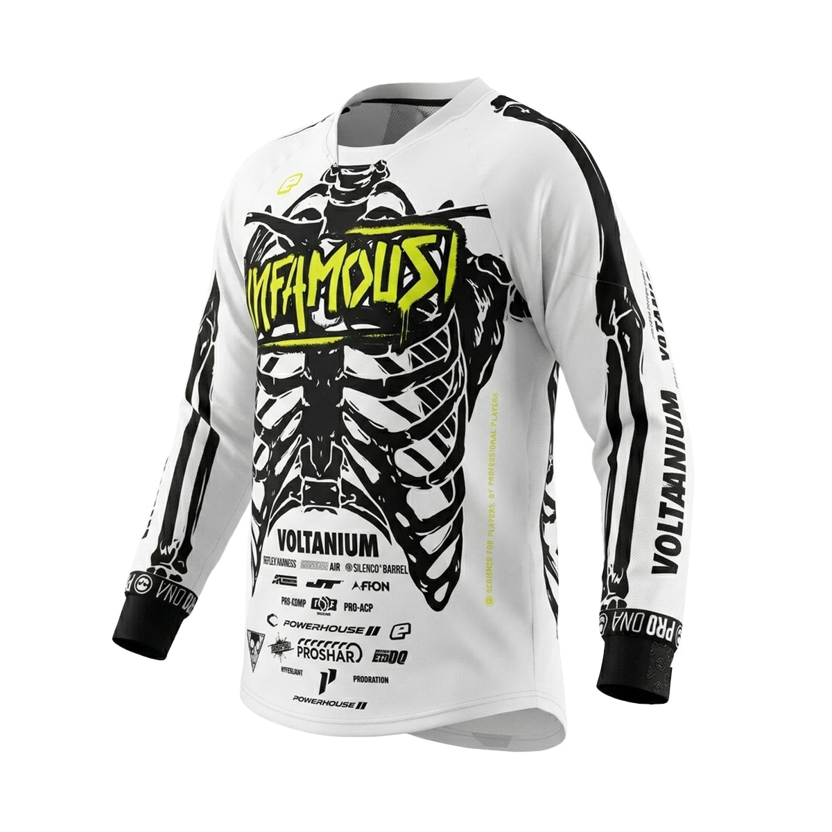 PRO DNA™ DNA SERIES JERSEY – SKELETON WHITEOUT