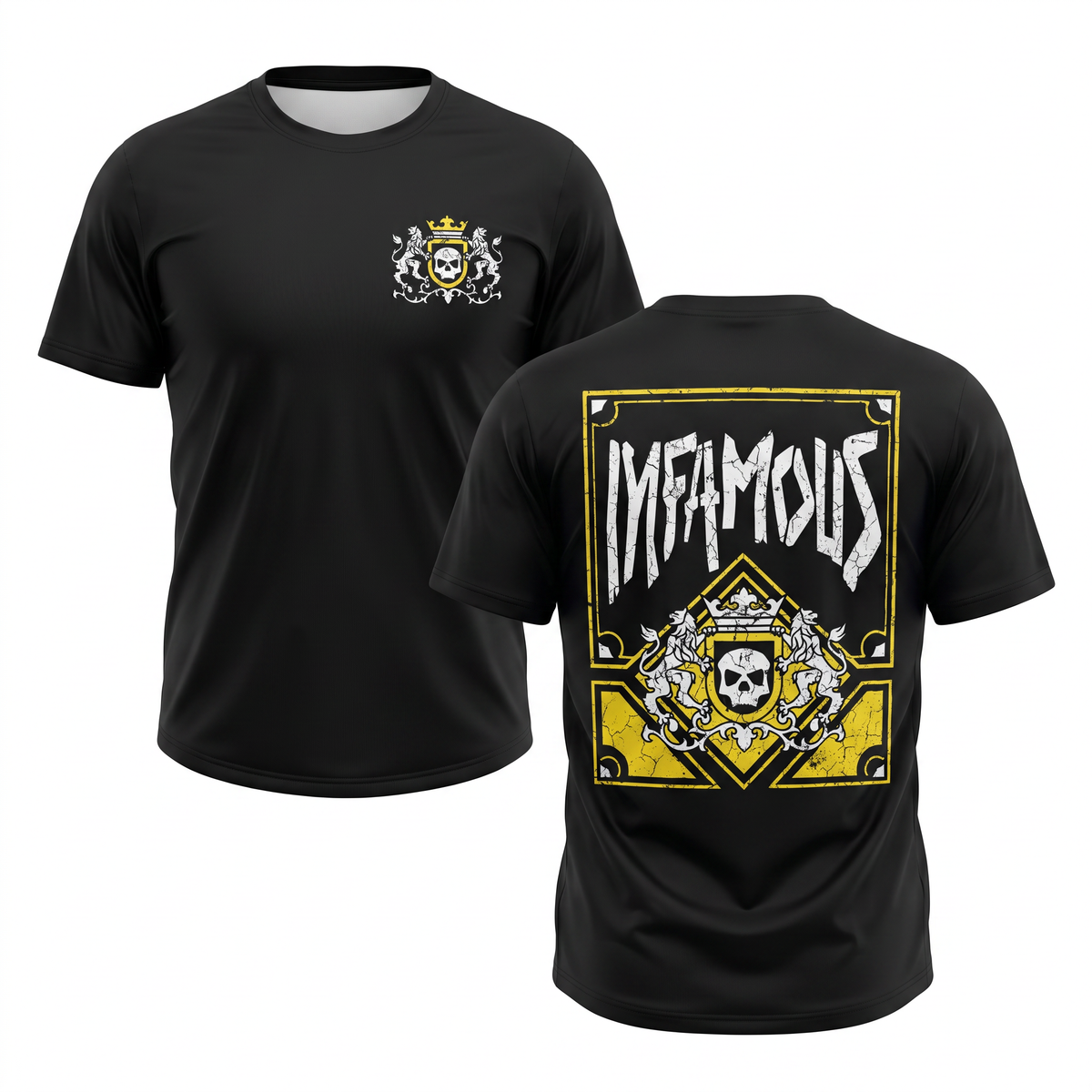 Crowns Black - DryFit Shirt