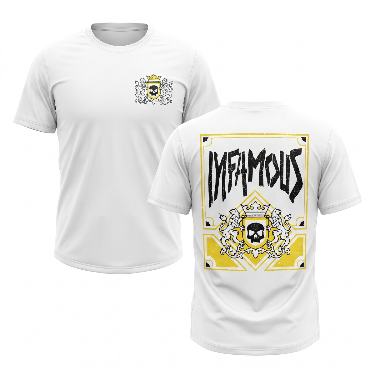Crowns White - DryFit Shirt